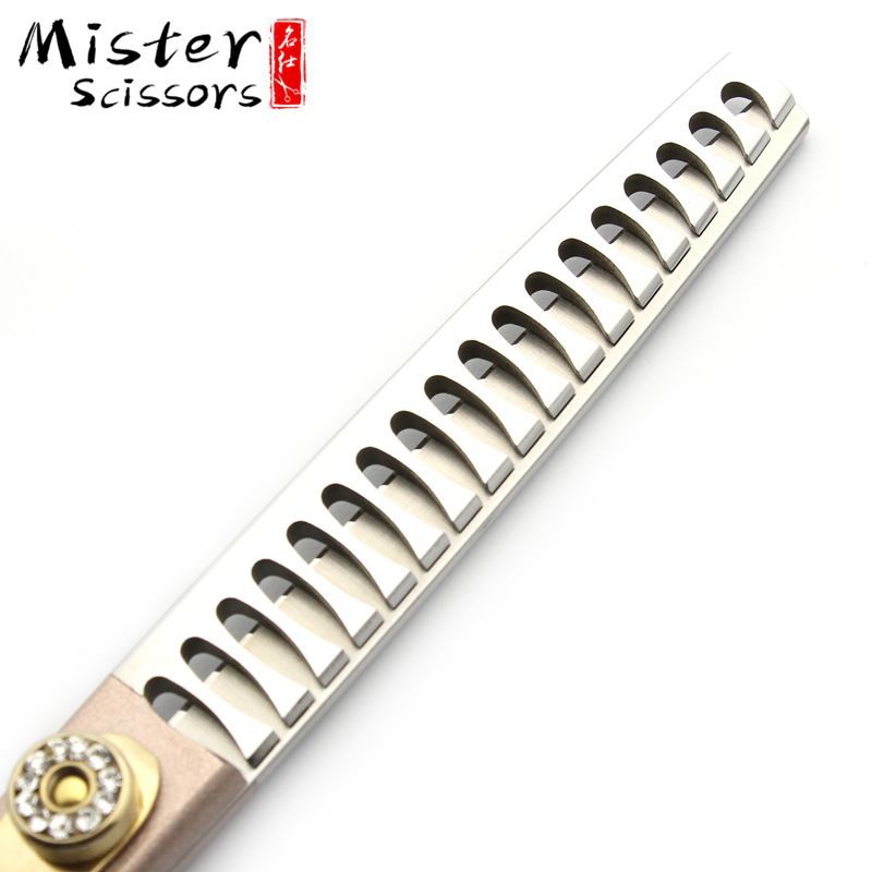 Pet Grooming Straight Chunker Paint Gold Jewelry Screw high quality